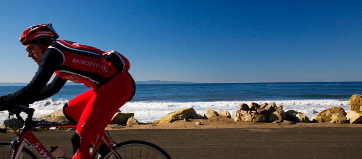 Biking along with Cycle California